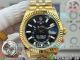 PPM Swiss Clone Gain Weight Rolex Sky-Dweller Yellow Gold Watch with Black Dial (4)_th.jpg